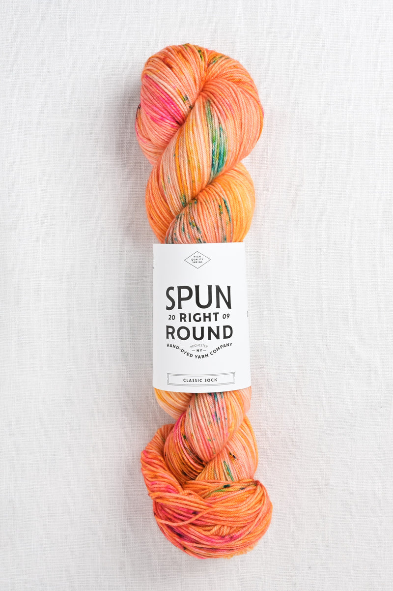 Spun Right Round Tweed DK Care Bear Dare Stare