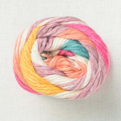 Juniper Moon Farm Cumulus Stripes 511 Flamingo Circus