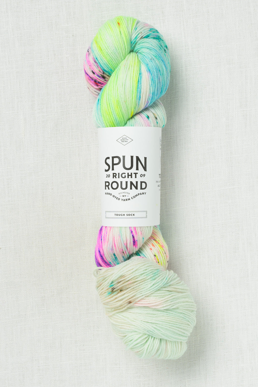 Spun Right Round Tough Sock Hologram