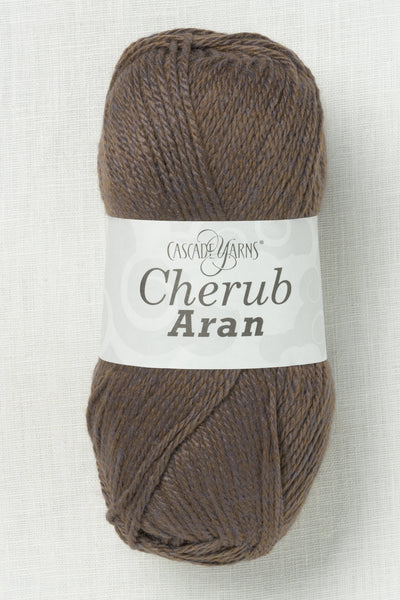 Cascade Cherub Aran 126 Fig Heather