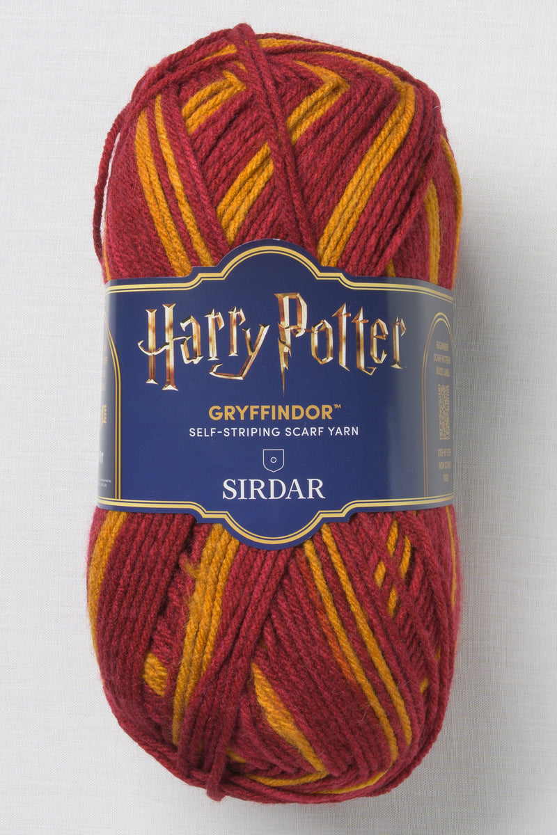 Sirdar Harry Potter Self Striping Scarf Yarn Gryffindor