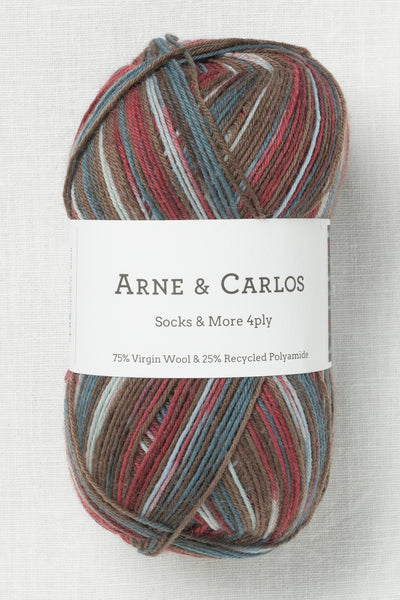 Arne & Carlos Socks & More 4Ply Storjuvtinden Color
