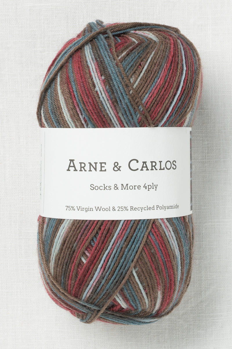 Arne & Carlos Socks & More 4Ply Storjuvtinden Color