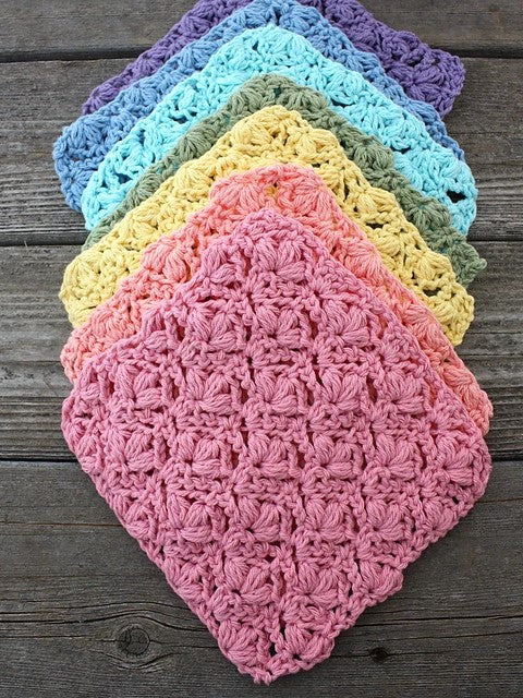 Flowers Dishcloth by Lily / Sugar'n Cream