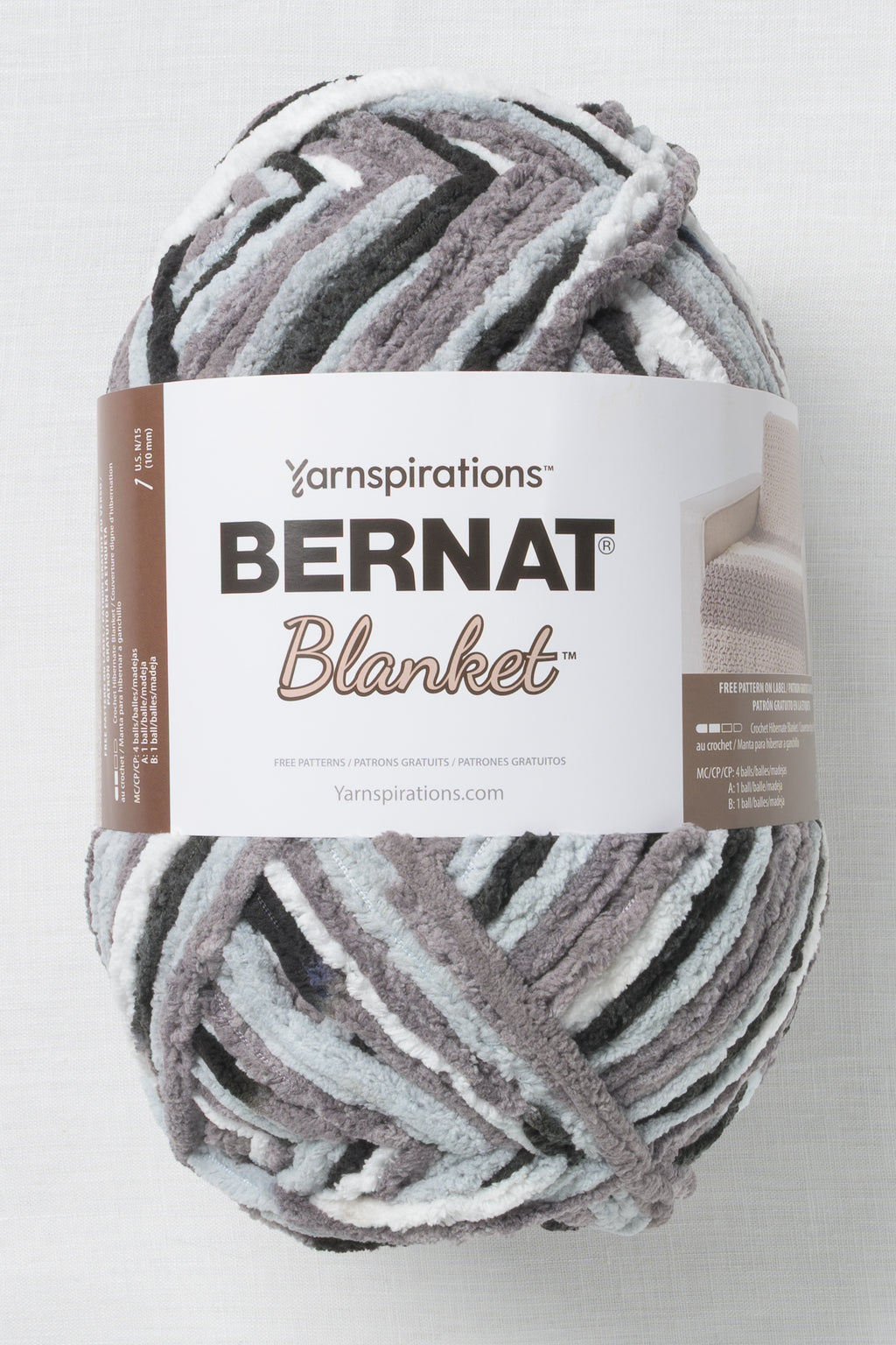 Bernat Blanket Grey Storm