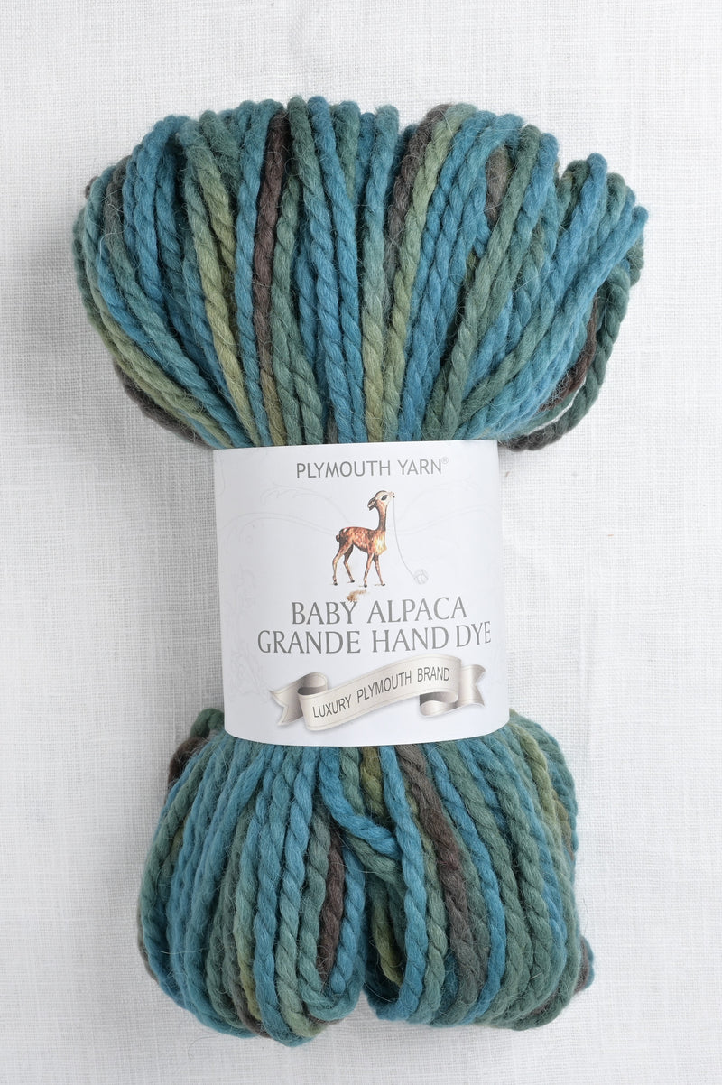 Plymouth Baby Alpaca Grande Hand Dye 28 Deep Pond
