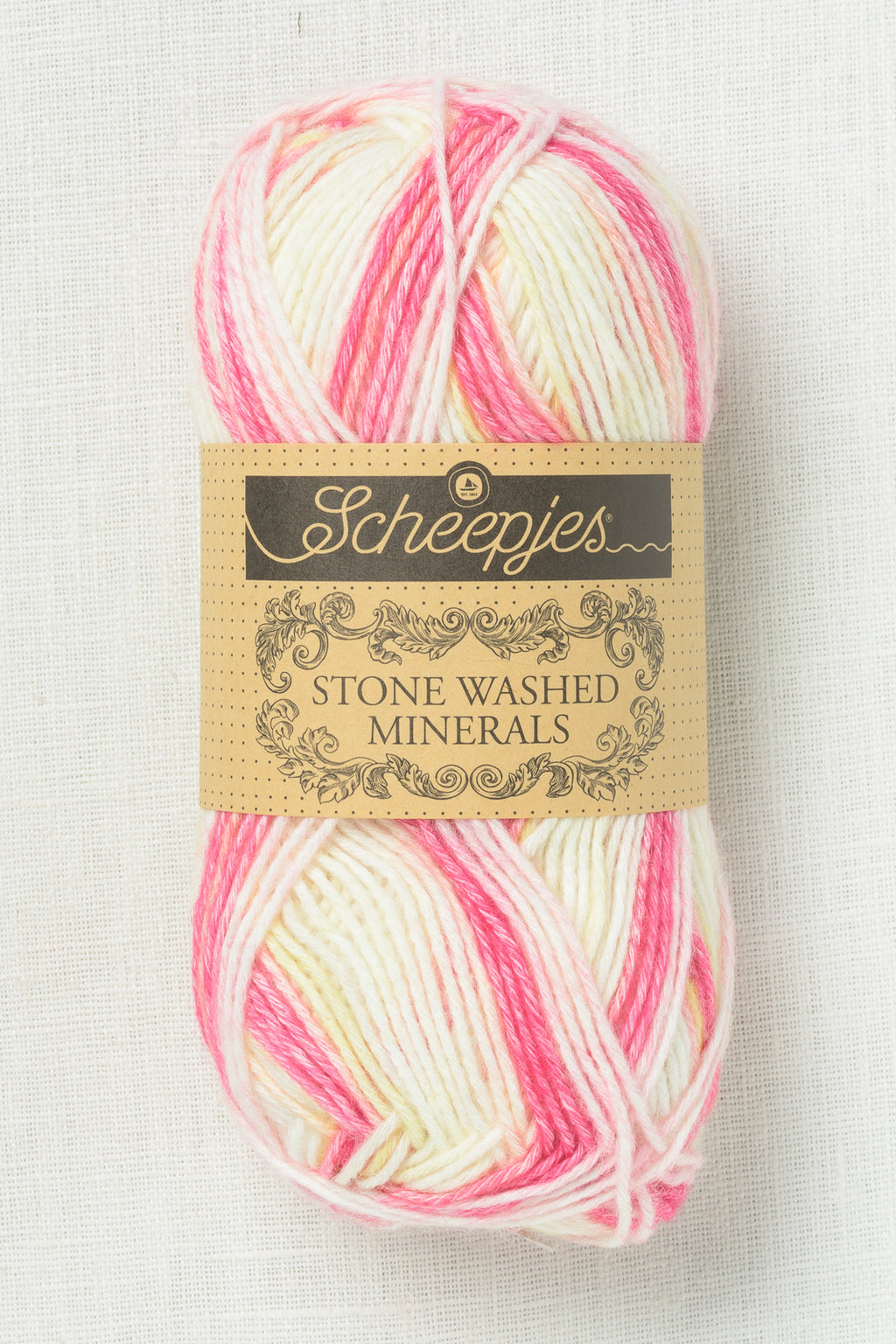 Scheepjes Stone Washed Minerals 908 Rhodonite Radiance