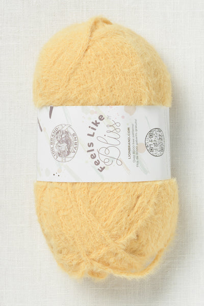 Lion Brand Feels Like Bliss 158B Buttercup