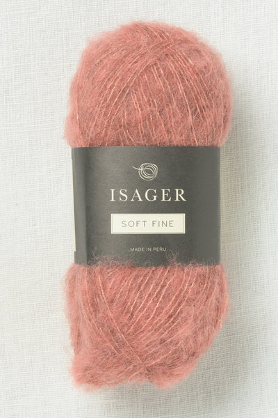 Isager Soft Fine 62 Deep Rose