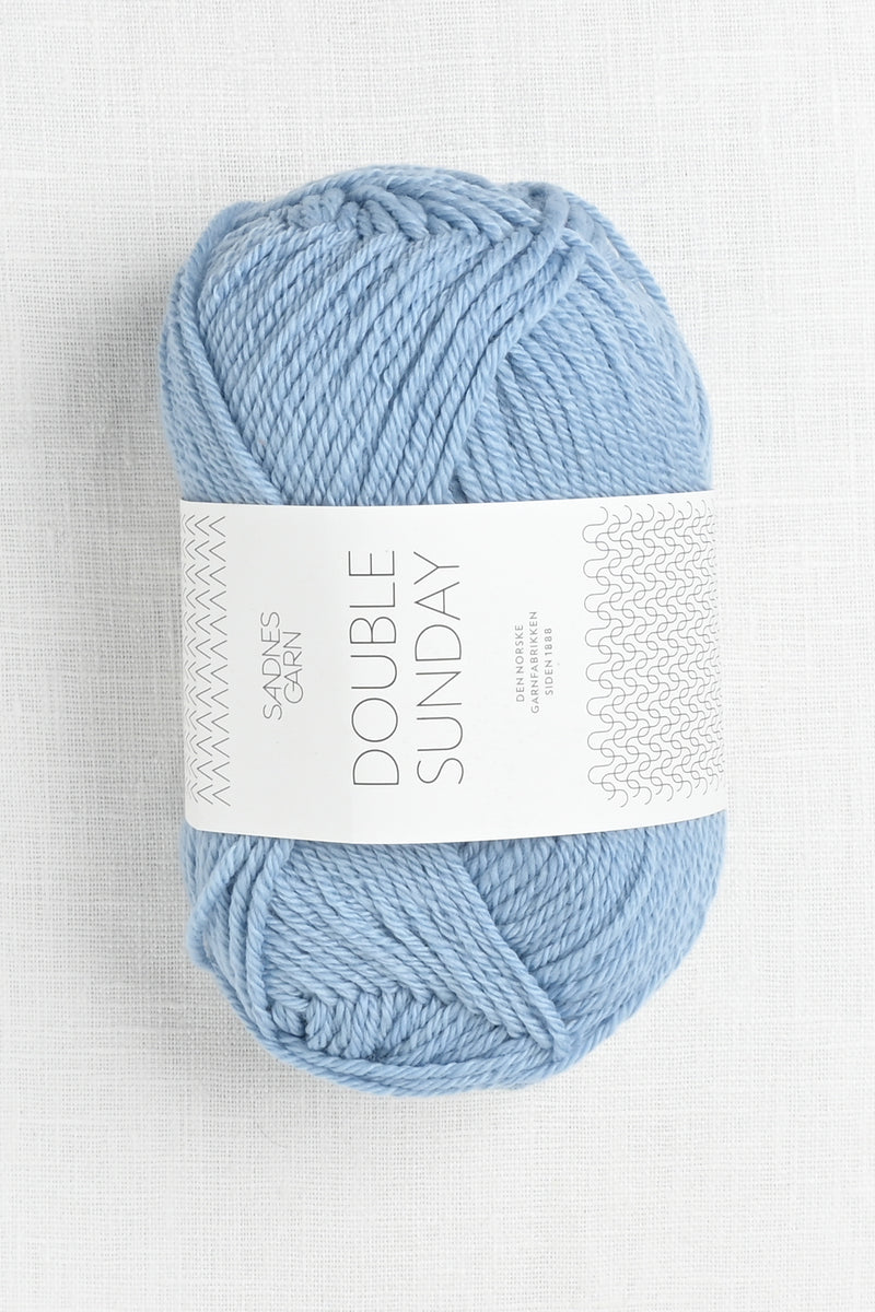 Sandnes Garn Double Sunday 6032 Blue Hortensia