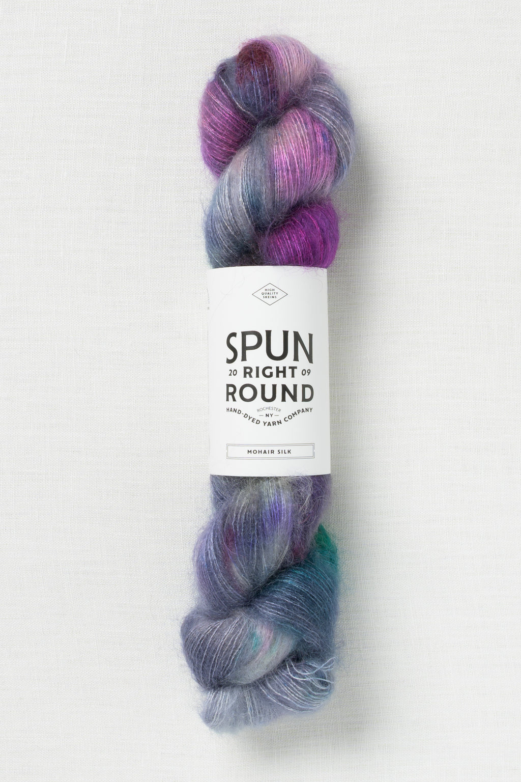 Spun Right Round Mohair Silk Lace Raining Cats and Dogs