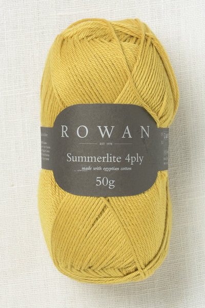 Rowan Summerlite 4Ply 455 Mustard