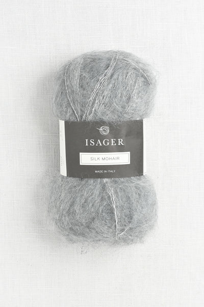 Isager Silk Mohair 3s Silver