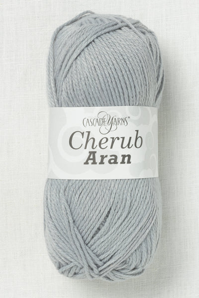 Cascade Cherub Aran 17 Grey