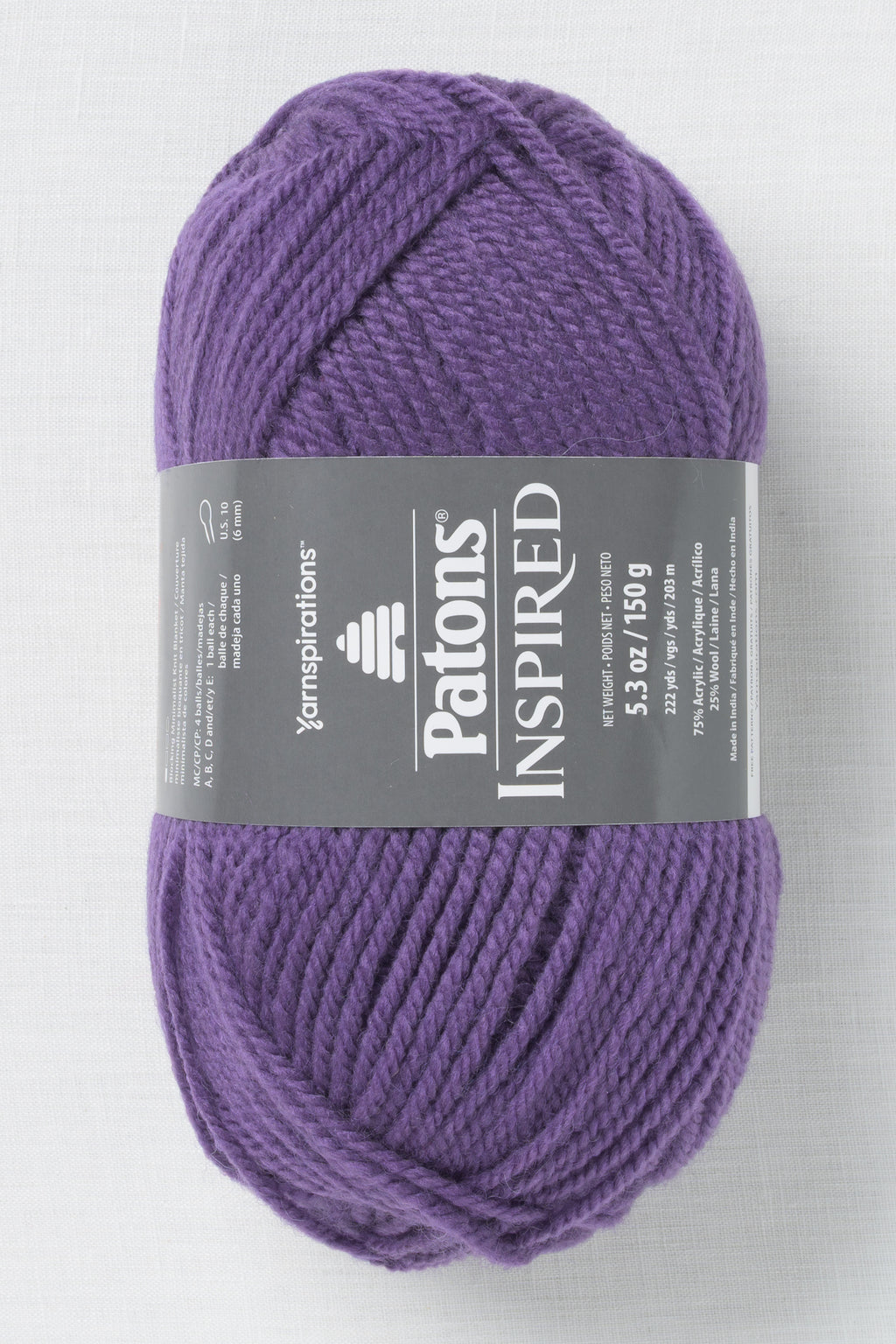 Patons Inspired Violet Eggplant