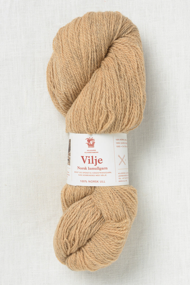 Hillesvåg Vilje 448 Heathered Dark Camel