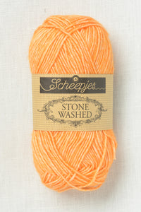 Scheepjes Stone Washed 842 Orange Calcite