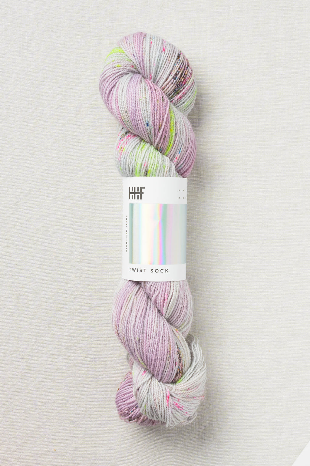 Hedgehog Fibres Twist Sock Seaglass