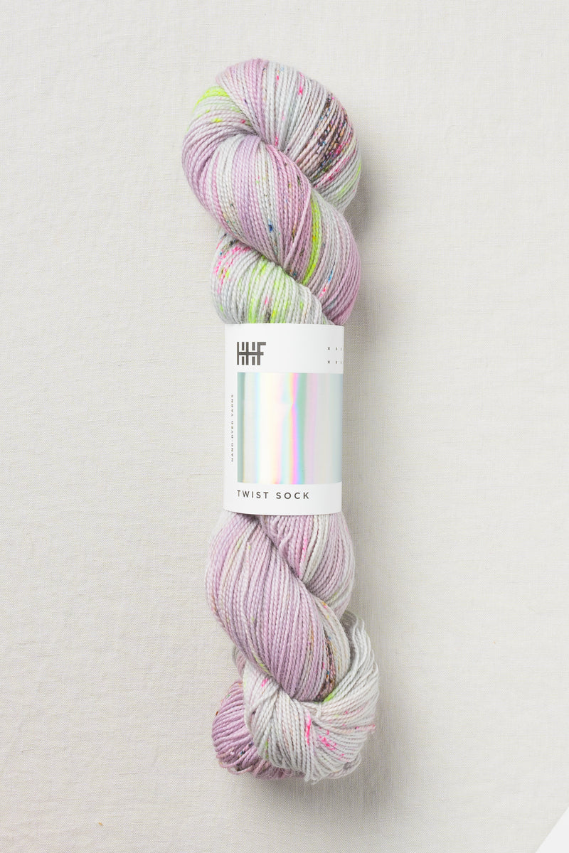 Hedgehog Fibres Twist Sock Seaglass