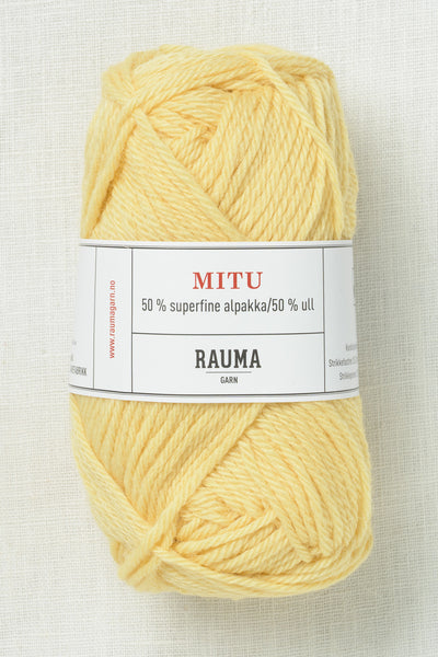 Rauma Mitu 184 Light Yellow