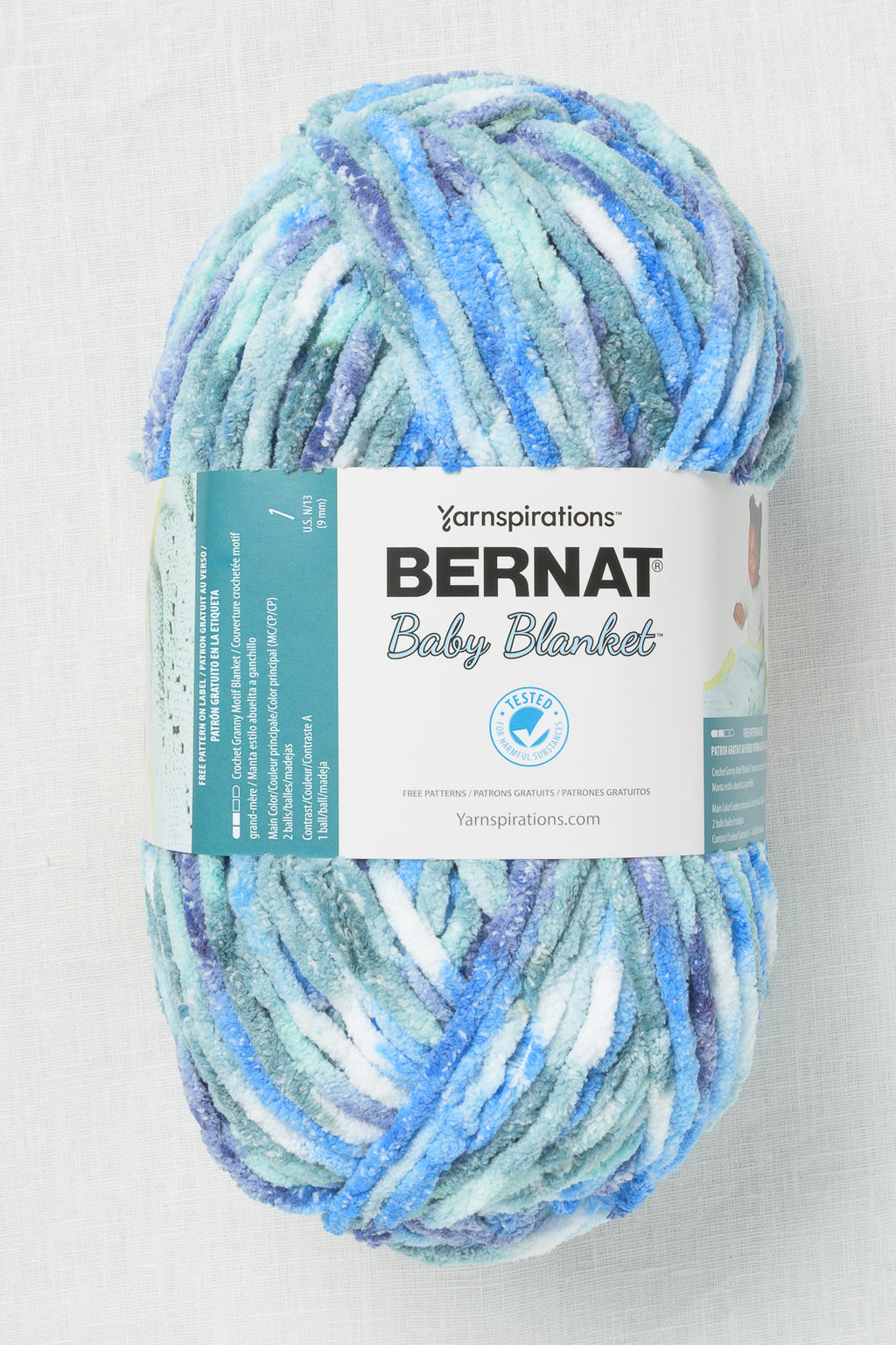 Bernat Baby Blanket Big Ball Ocean Waves