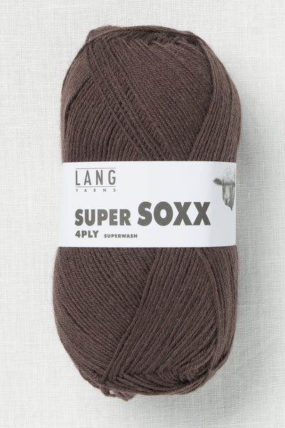Lang Yarns Super Soxx 4Ply 67 Brown