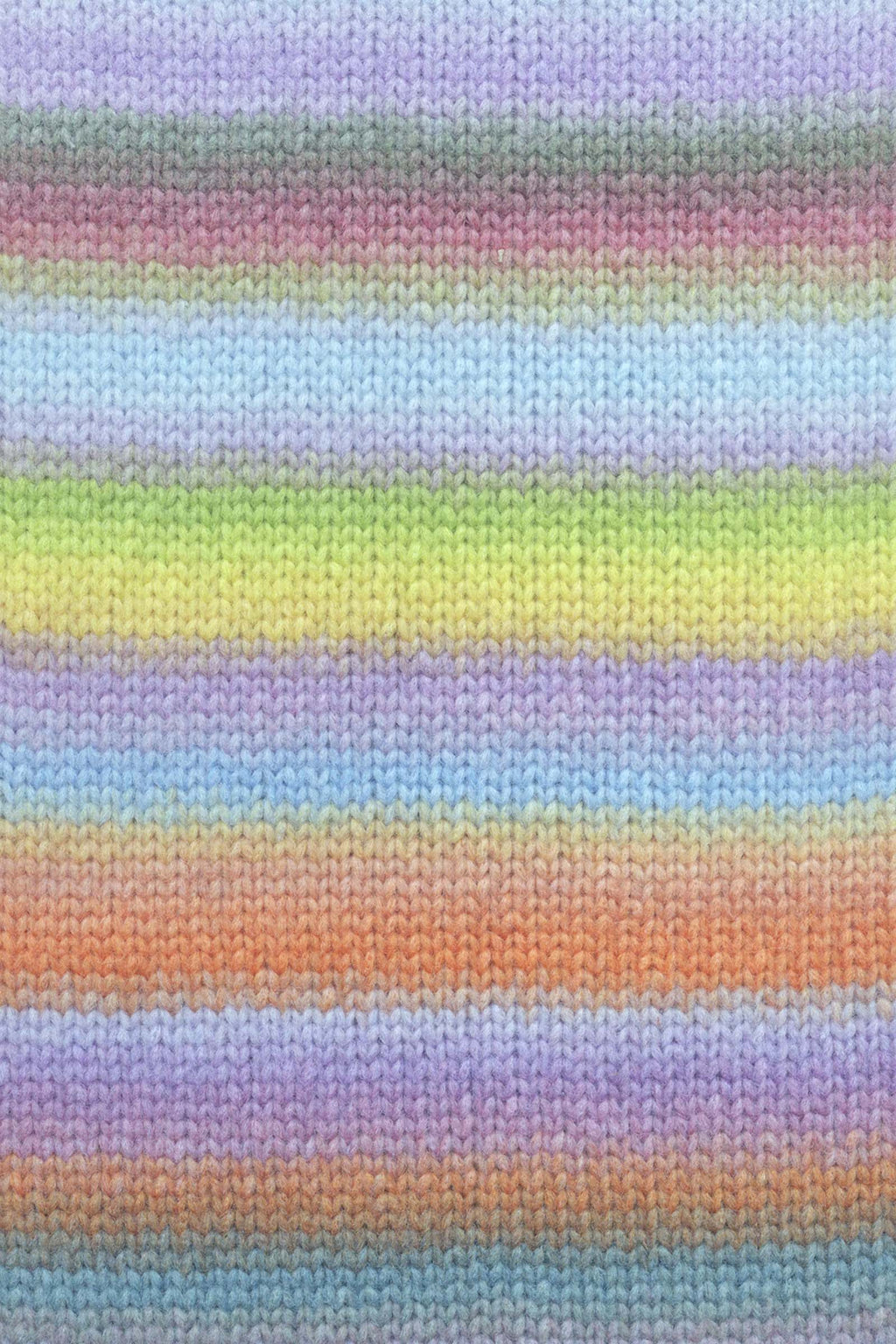 Lang Yarns Cloud 22 Purple Orange Yellow Green swatch