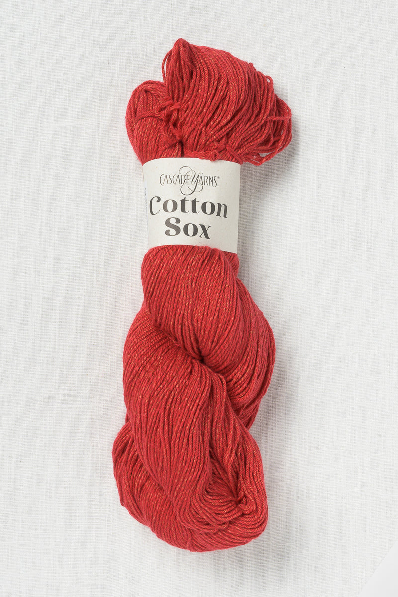 Cascade Cotton Sox 04 Cherry