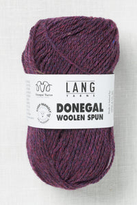 Lang Yarns Donegal Woolen Spun 80 Aubergine