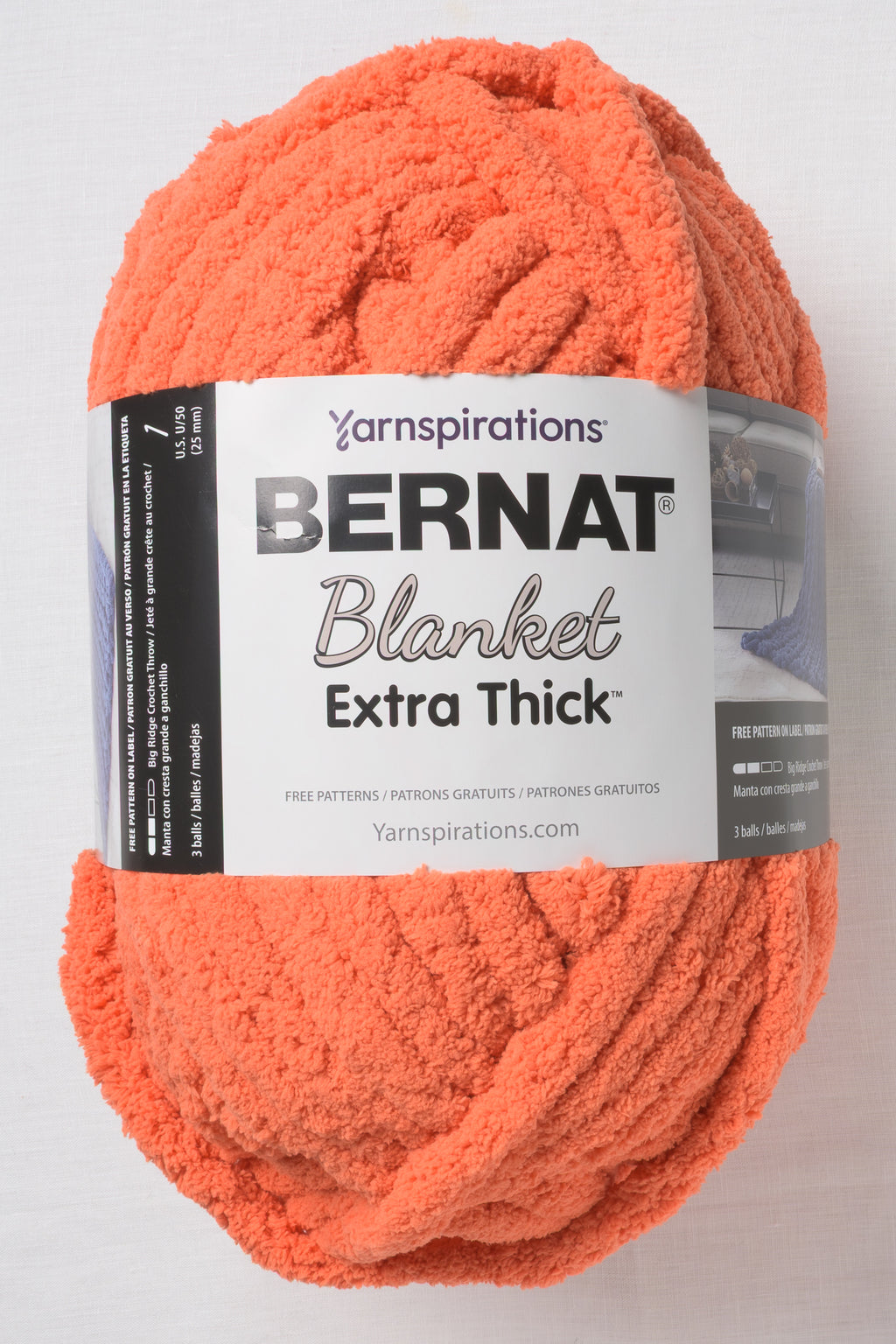 Bernat Blanket Extra Thick Pumpkin