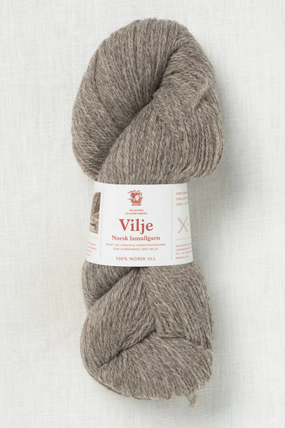 Hillesvåg Vilje 451 Heathered Medium Brown