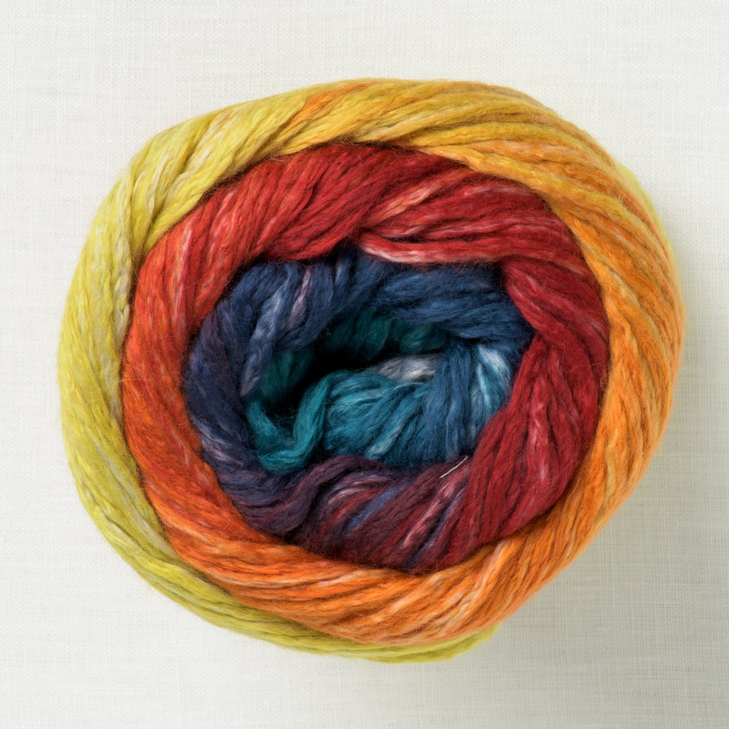 Juniper Moon Farm Cumulus Rainbow 233 Sunkissed Flame