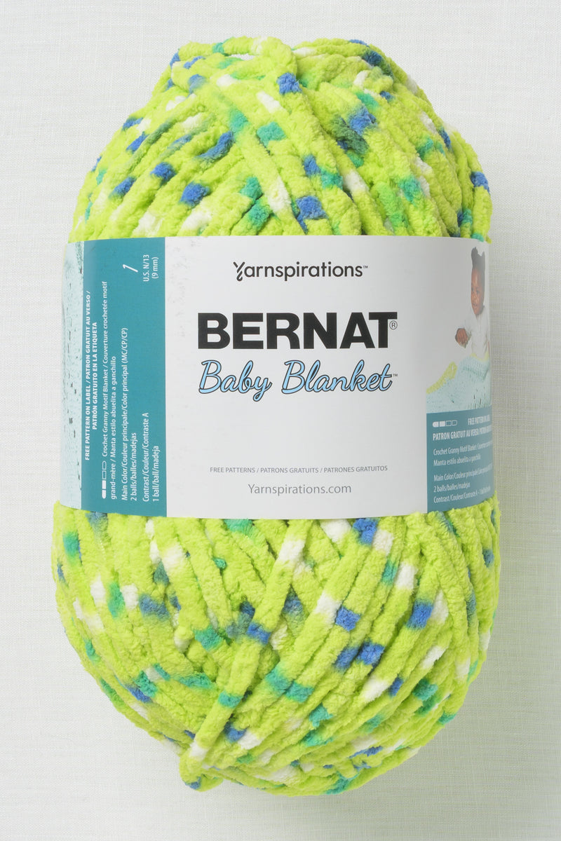Bernat Baby Blanket Big Ball Zing Dot