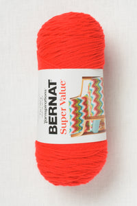 Bernat Red Bernat Super Value True Red – Wool and Company
