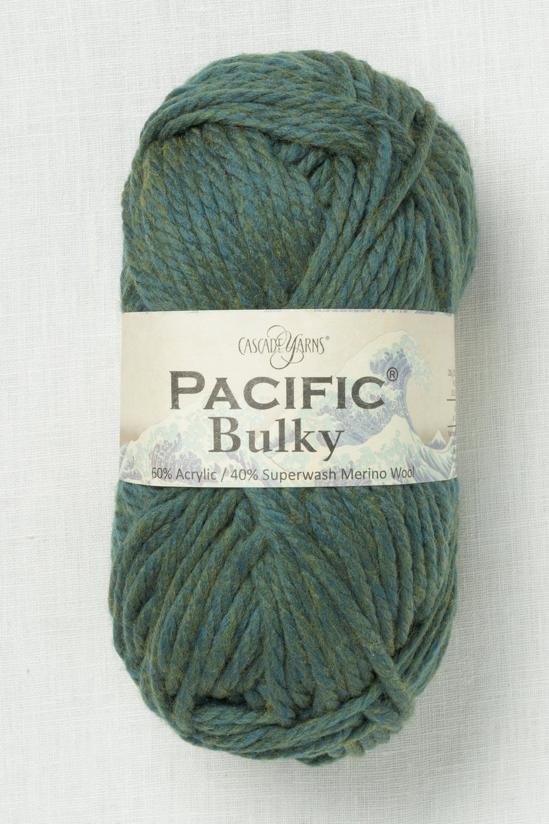 Cascade Pacific Bulky 181 Spirulina Heather