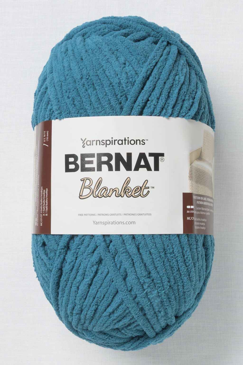 Bernat Blanket Dark Teal