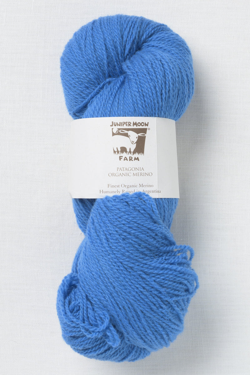 Juniper Moon Farm Patagonia Organic Merino 167 True Blue