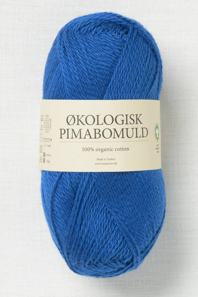 CaMaRose Økologisk Pimabomuld 3762 Kongeblå (Royal Blue)