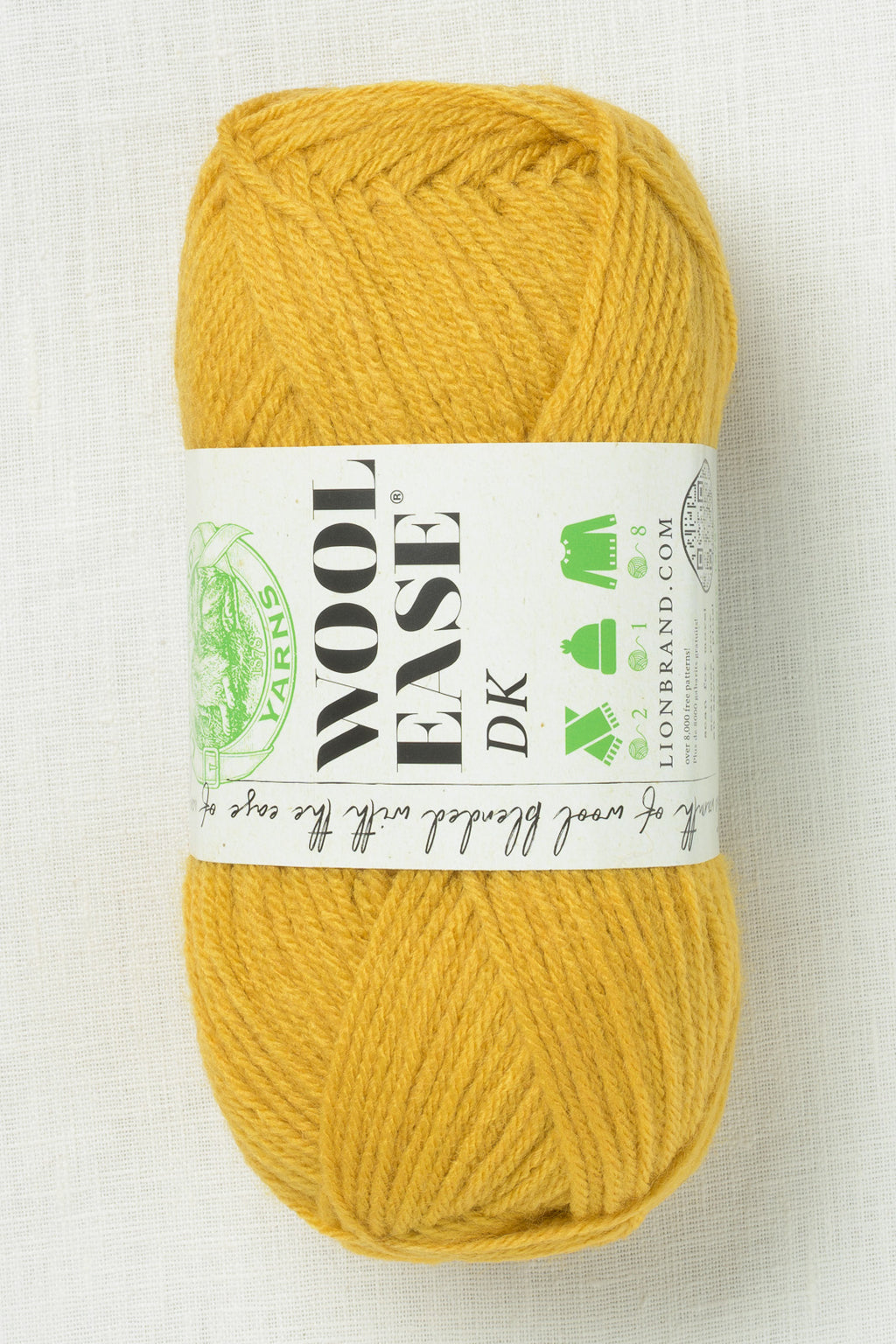 Lion Brand Wool Ease DK 158R Goldenrod
