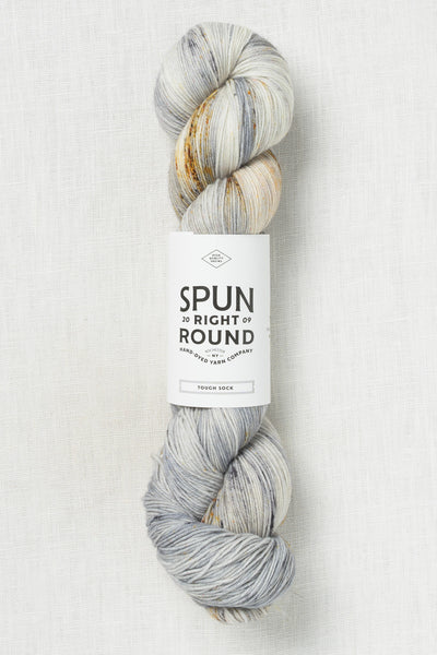 Spun Right Round Tough Sock Ashes