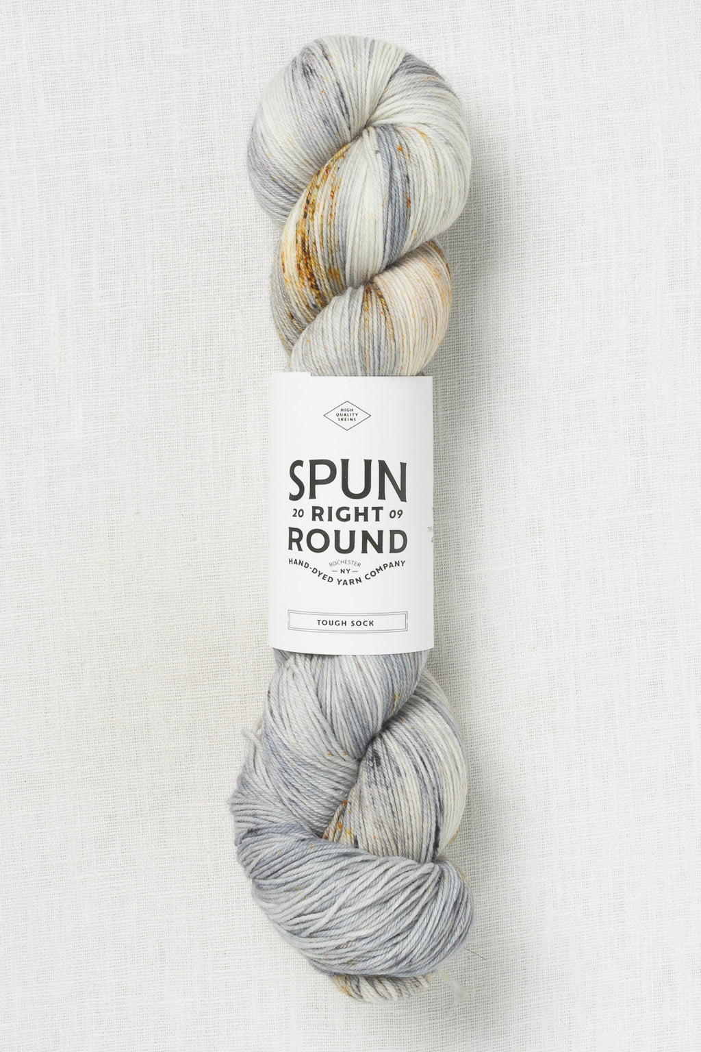 Spun Right Round Tough Sock Ashes