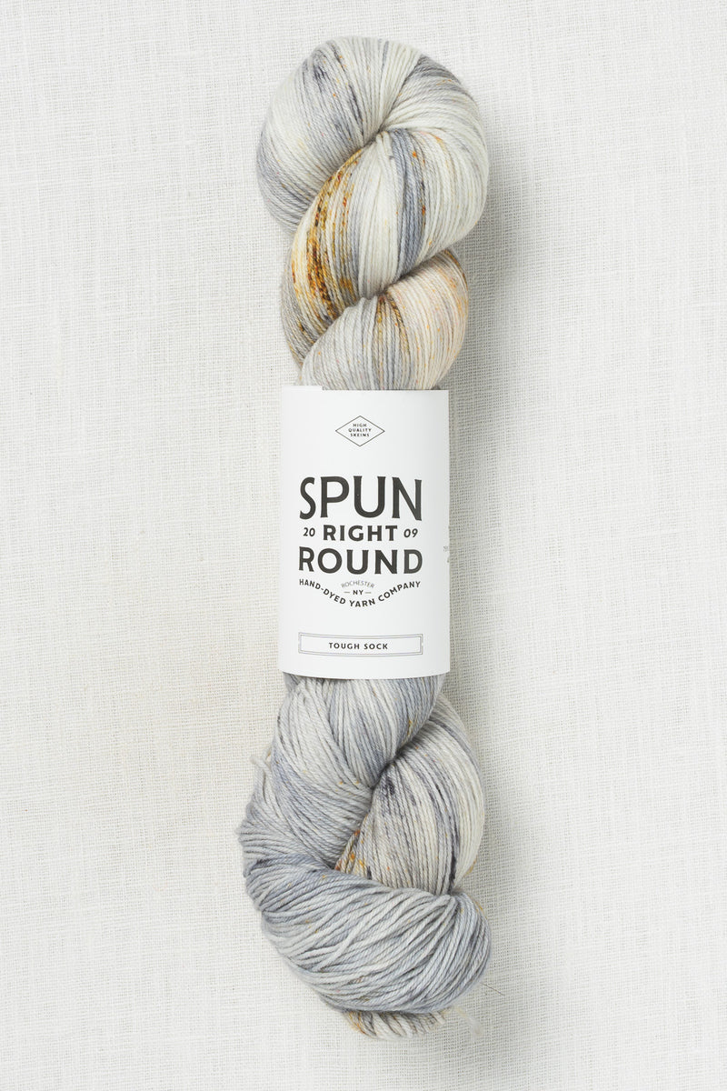 Spun Right Round Tough Sock Ashes