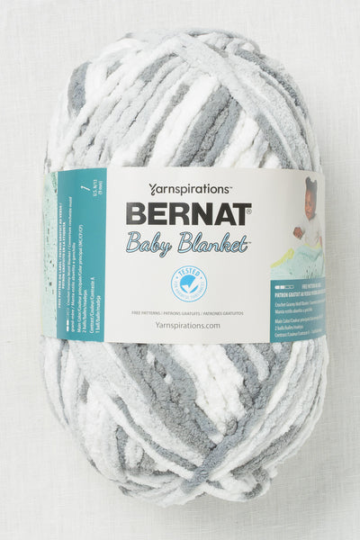Bernat Baby Blanket Big Ball Dapple Gray