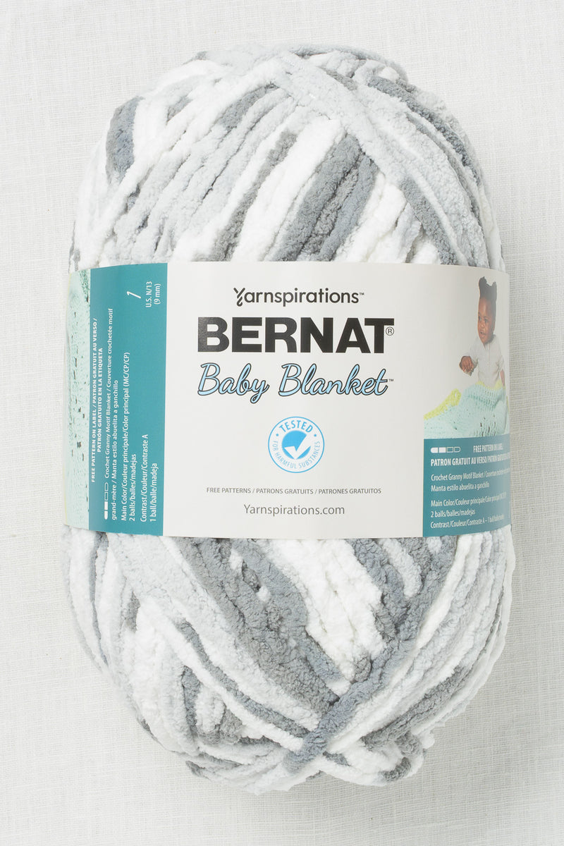 Bernat Baby Blanket Big Ball Dapple Gray