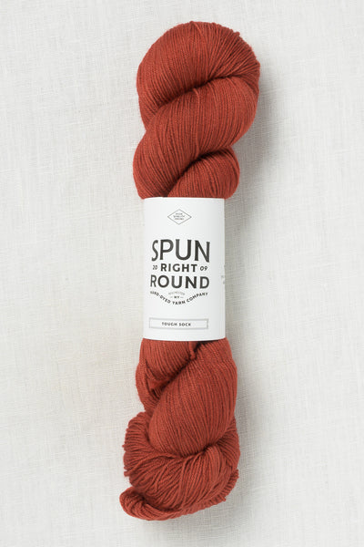 Spun Right Round Tough Sock Rust
