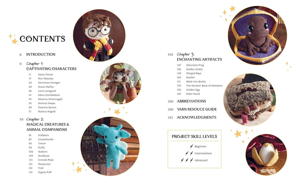 Harry Potter: The Official Book of Crochet Amigurumi by Jody Revenson