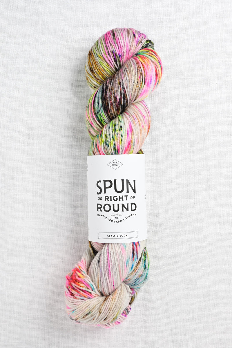 Spun Right Round Merino Aran Strange Trip