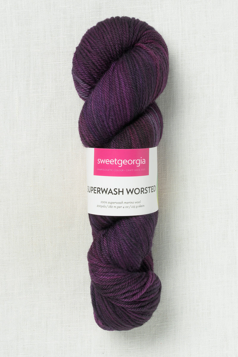 Sweet Georgia Superwash Worsted Luna