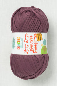 Lion Brand Cover Story Lazy Days Thick & Quick 147AM Eggplant