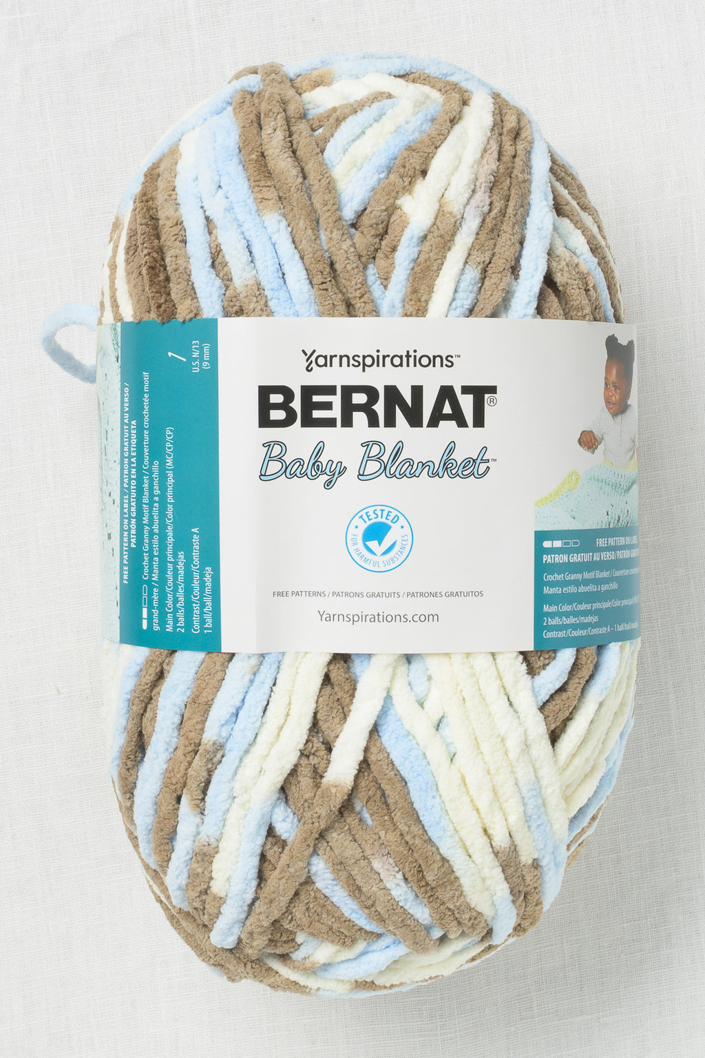 Bernat Baby Blanket Big Ball Little Cosmos